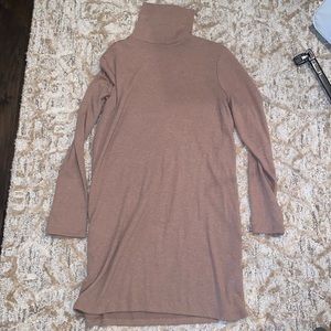 Zara Sweater Turtleneck Dress
